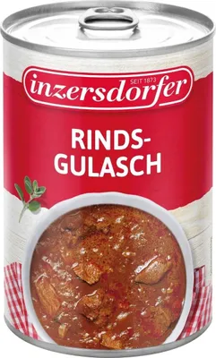 Produktbild von Rindsgulasch, Rindergulasch, 400 g, Inzersdorfer