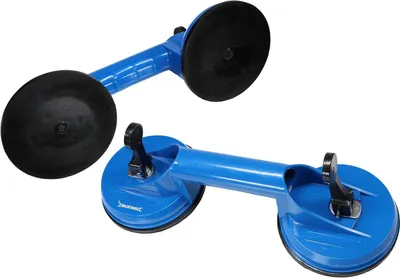 Produktbild von 2er-Set Doppelsaugheber 2-fach Vakuum Saugheber Hebekraft 70kg
