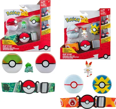 Produktbild von Clip 'n' Go Pokéball-Gürtel-Set