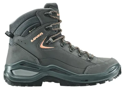 Produktbild von Lowa Damen Renegade Evo GTX Mid WIDE Wanderstiefel graphit/aprikose 42