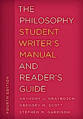 Obrázek produktu pro The Philosophy Student Writer's Manual and Reader's Guide