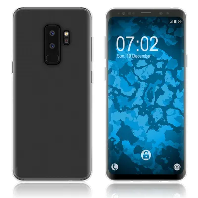 Produktbild von PhoneNatic Case kompatibel mit Samsung Galaxy S9 Plus - clear Silikon Hülle Slimcase Cover