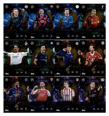 Produktbild von Topps Match Attax Champions League 2025/26 - Alle 12 Gladiators Limited Edition Karten