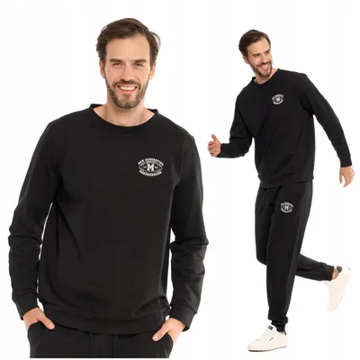 Produktbild von Moraj Herren Hoodie Kapuzenpullover – Schwarz, Größe 3XL, bequem