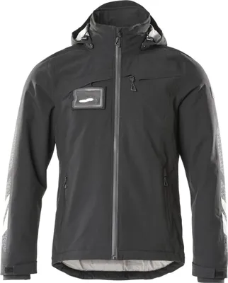 Produktbild von MASCOT 18035-249-09-M, Jacke, Mann, Schwarz, M, 100 cm, Polyester