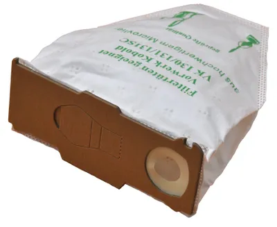 Obrázek produktu pro 6 mikrovláknových sáček do vysavače, kompatibilní s vysavačem Vorwerk Kobold 130