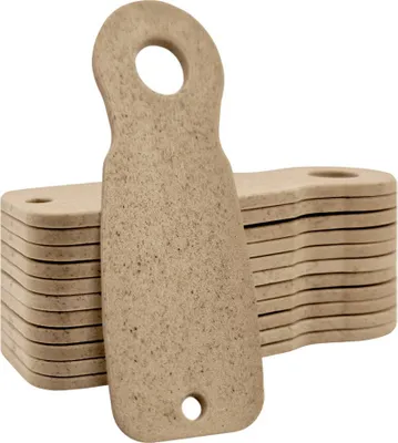 Produktbild von CombiCraft Einkaufswagenlöser Caddy Key aus Holzfaser - pro 50 Stück