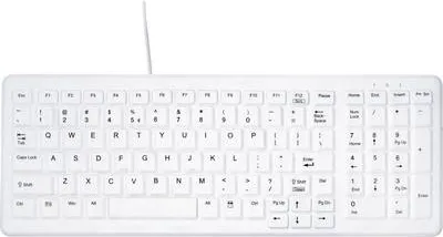 Produktbild von Active Key MedicalKey AK-C7000 - Tastatur - kabellos - 2,4 GHz - Deutsch - weiß (AK-C7000F-FU1-W/GE)