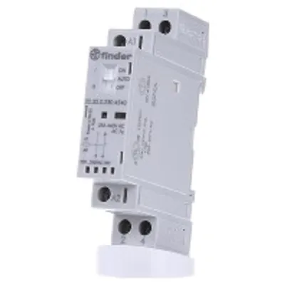 Obrázek produktu pro Instalační stykač 230V AC/DC, 1 zavírač + 1 otvírač, LED - Montážní stykač 230V AC / DC 22.32.0.2...