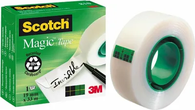 Zdjęcie produktu dla Scotch - Taśma klejąca 3m 810 19mmx33m magic invisible | 1 sztuka | 12 sztuk