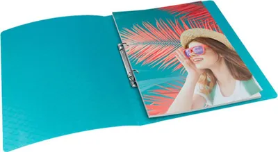 Produktbild von Esselte 628436, A4, Rundring, Lagerung, Polypropylen (PP), Lavendel, Durchscheinend, 140 Blätter