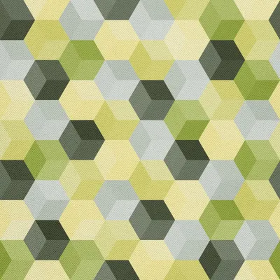 Obrázok produktu pre Vonkajší DEKOSTOFFE OXFORD - Geometrický šesťuholníkový motív