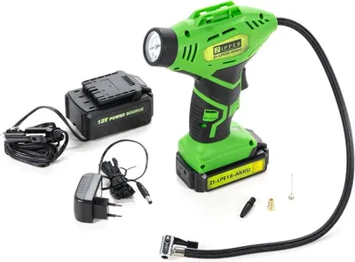 Image de Gonfleur sans fil professionnel - 18V 1,3Ah - pression max. 6,8 bars - livré sans batterie ni chargeur