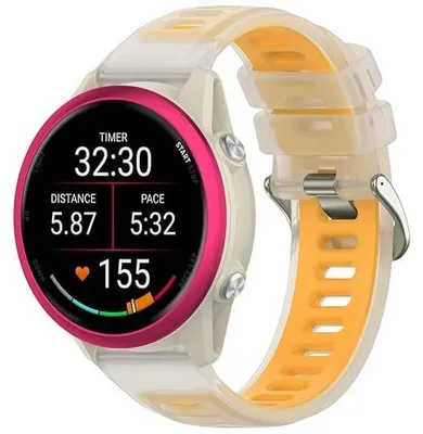 Zdjęcie produktu dla Bransoletka silikonowa 18 mm do garmin venu 3S 2S forerunner