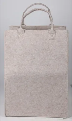 Produktbild von Filztasche XXL ca. 43 × 38 × 60 cm – große Filztasche zur Aufbewahrung oder als Einkaufstasche, 3-farbig sortiert