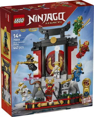 Obrázek produktu pro Lego 71866 - Ninjago Ninja Character Display 15th Anniversary