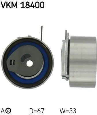 Produktbild von SKF VKM 18400 Spannrolle Zahnriemen für CHRYSLER PT CRUISER (PT) für JEEP CHEROKEE (KJ)