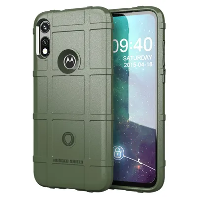 Obrázek produktu pro Motorola Moto E 2020 Pouzdro, měkké TPU silikonové nárazuvzdorné ochranné pouzdro pro Motorola Moto E (2020) zelené