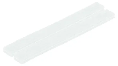 Filzgleiter selbstklebend, 4 Stück, 152 x 13 x 3 mm, Weiß