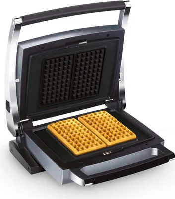 Obrázok produktu pre Fritel CW 2448, 2 wafle/waflí, Obdĺžnikový, Čierna, Šedá, 1600 W, 5,5 kg