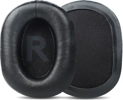 Produktbild von INF Premium-Ohrpolster aus Lammfell für Logitech G PRO X - Schwarz (Paar)