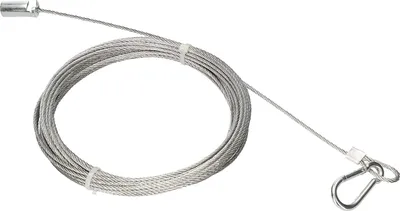 Obrázok produktu pre KOTARBAU® Komínové lano 10 m Ř 3 mm so svorkou a závitom