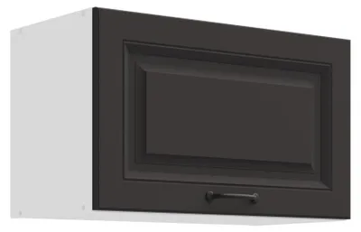 Produktbild von Hängeschrank 60 cm Stilo Grau Küchenzeile Küchenblock Küche Landhaus Höhe 36 cm