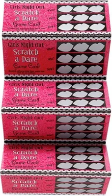 Produktbild von Satz von 6 Scratch & Dare-Spielkarten, Hutgr