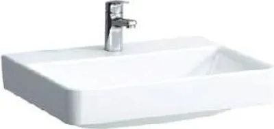 Zdjęcie produktu dla Laufen Pro S - Umywalka, 600x465 mm, 1 otwór na baterię, bez przelewu, biała H8169630001561