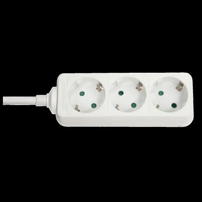 Imagen del producto de Lindy 73100: regleta con 3 enchufes - Blanco