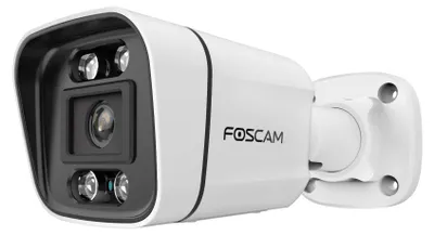 Produktbild von Foscam 8 MP PoE Outdoor IP-Kamera mit Lichtspots und Sirene V8EP Weiß