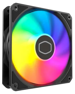 Zdjęcie produktu dla Cooler Master MasterFan MF120 Lite ARGB, Wentylator, 12 cm, 650 RPM, 1750 RPM, 120 m³/h, Czarny