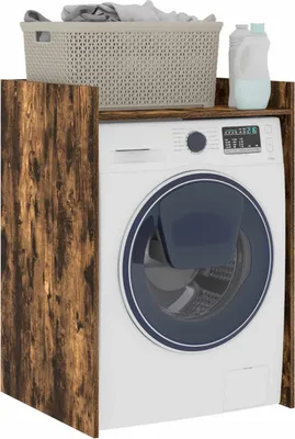 Zdjęcie produktu dla vidaXL Szafka pod pralkę Dąb wędzony 67,5 x 62 x 97 cm