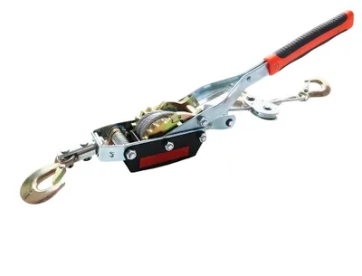 Handseilwinde 4t, 3 Haken, 6mm Seil, Ratschenzug