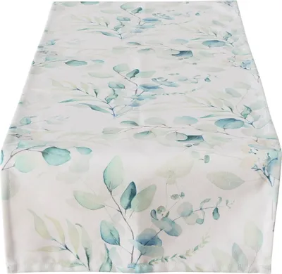 Obrázok produktu pre Dekoratívny behúň s rastlinným motívom, 140 cm, EUKANA