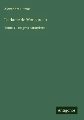 Produktbild von La dame de Monsoreau