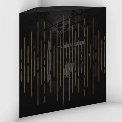 Imagen del producto de Pack de 4 trampas de graves de esquina WAVE-F, 50x50x10 cm, plástico /beige