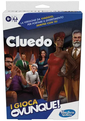 Immagine prodotto di Cluedo Grab & Go, Gioco da tavolo, Giallo, 8 anni