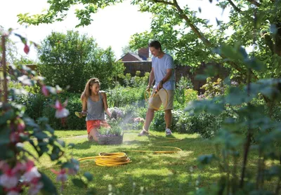 Produktbild von Flexibler Gartenschlauch Ø 15 mm - 15 m - Wetterbeständig, Antiknick, UV-beständig, Ideal für die Gartenbewässerung