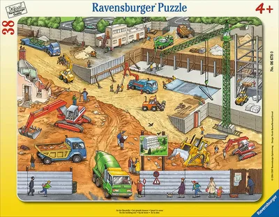 Obrázok produktu pre Ravensburger 00.006.678, 38 kusov, Mesto, 4 rok / roky