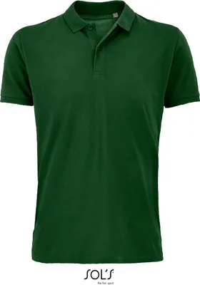 Produktbild von SOLs 03566 | Herren Polo, Planet Men Polo Shirt, 100% Baumwolle - Farbe: Bottle Green - Größe: L