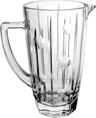 Produktbild von Wasserkrug Wasserkaraffe Hochwertige Glas Karaffe Wasser 1,3 Liter Berlin