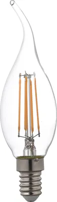 Produktbild von Toshiba LED Filament Lampe E14 4.5W 2700K 470Lm wie 40W