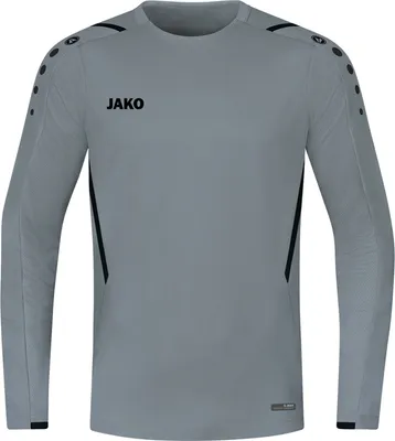 Produktbild von Jako Challenge Sweat Kinder - Steingrau / Schwarz