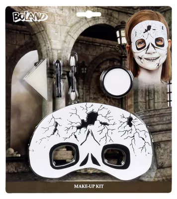 Zdjęcie produktu dla Zestaw Make Up dla dziecka Czaszka - 1 op.