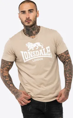 Image de T-shirt homme coupe régulière ST. ERNEY Sable/Blanc XXL Lonsdale