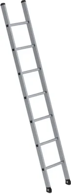 Produktbild von Günzburger Steigtechnik Sprossen-Anlegeleiter 0,35 m breit ohne Traverse 7 Sprossen - 011148