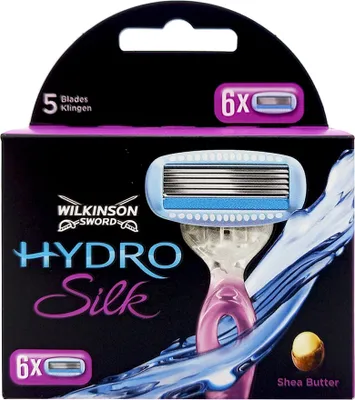 Produktbild von Wilkinson Hydro Silk Rasierklingen, 6er Pack