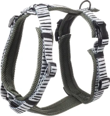 Immagine prodotto di Imbracatura per cane Flamingo, modello Y, colore bianco, taglia L, circonferenza torace 46-80 cm, circonferenza addome 60-86 cm, larghezza 25 mm