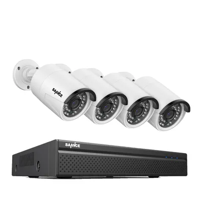 Produktbild von CCTV-Sicherheitsystem, 5MP Auflösung, Nachtsicht bis zu 30m, 4STK 5MP-c, Keine-c